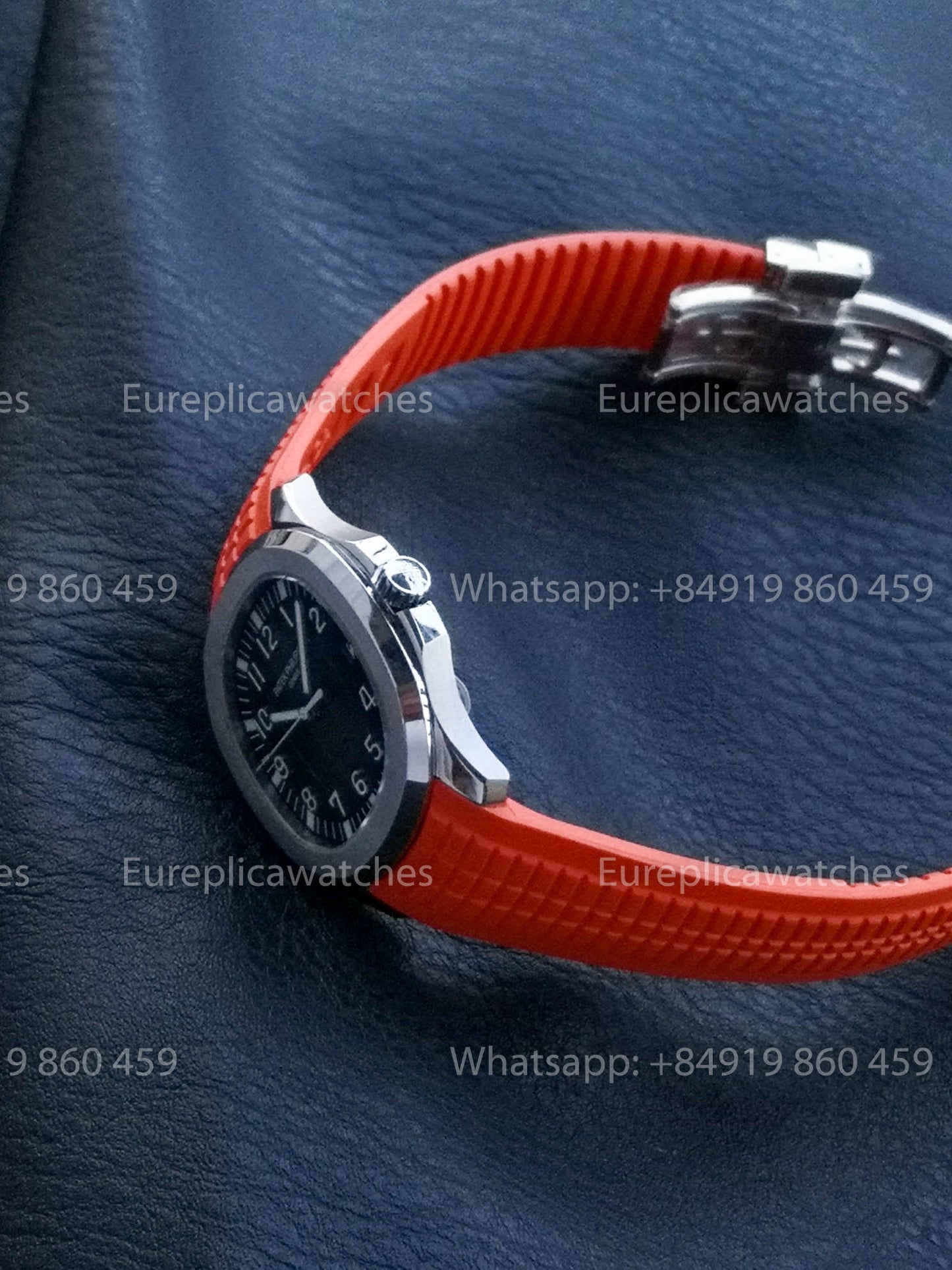 Patek Philippe Aquanaut 5167 Orange Gomma cinturino versão melhor 1:1 BBF Fabbrica Grigio quadrante