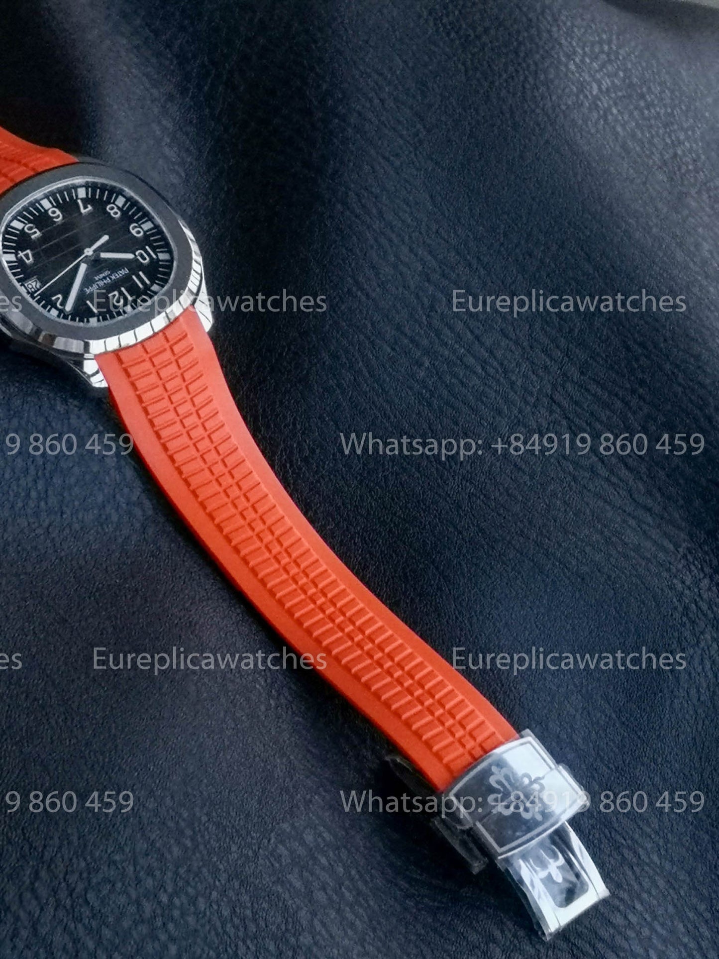 Patek Philippe Aquanaut 5167 Orange Gomma cinturino versão melhor 1:1 BBF Fabbrica Grigio quadrante