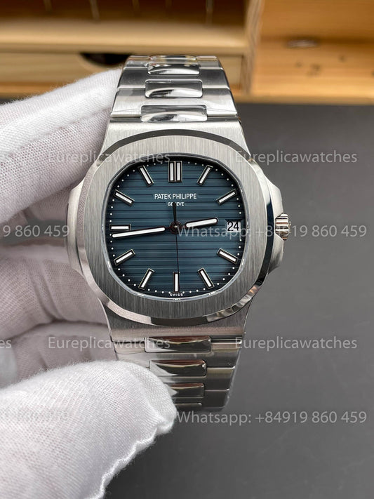 Patek Philippe Nautilus 5711/1A-010 DDF Fabbrica versão melhor 1:1 quadrante azul