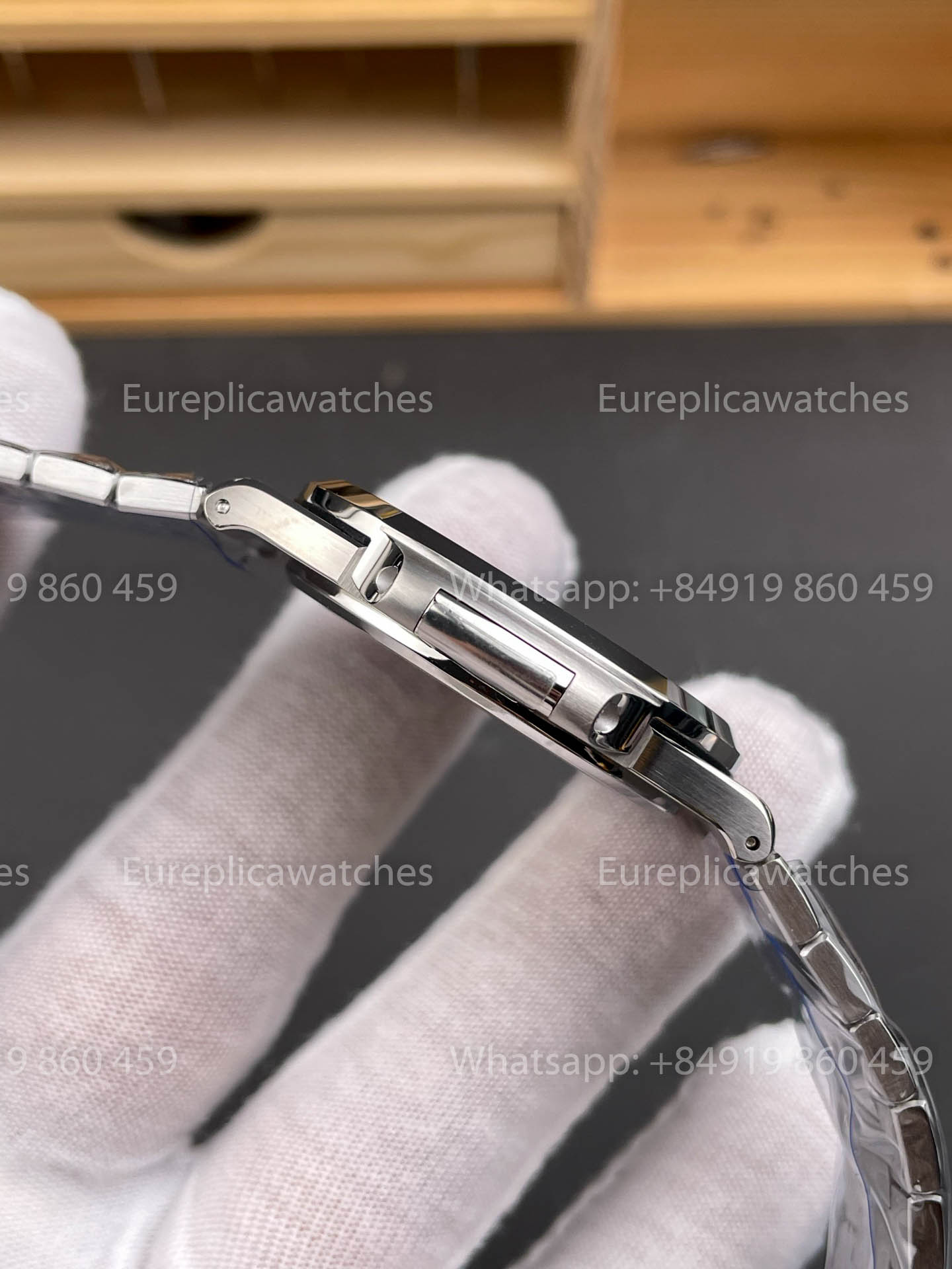 Patek Philippe Nautilus 5711/1A-010 DDF Fabbrica versione migliore 1:1 quadrante blu