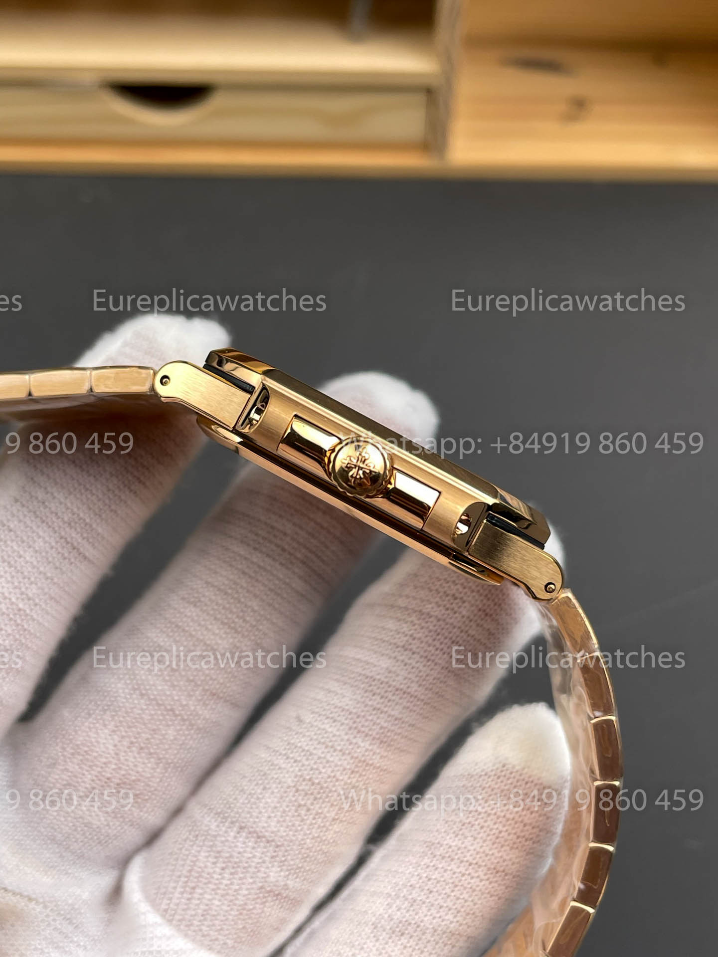 Patek Philippe Cubitus Series 5821 Rose Gold versão melhor 1:1 PPF Fabbrica