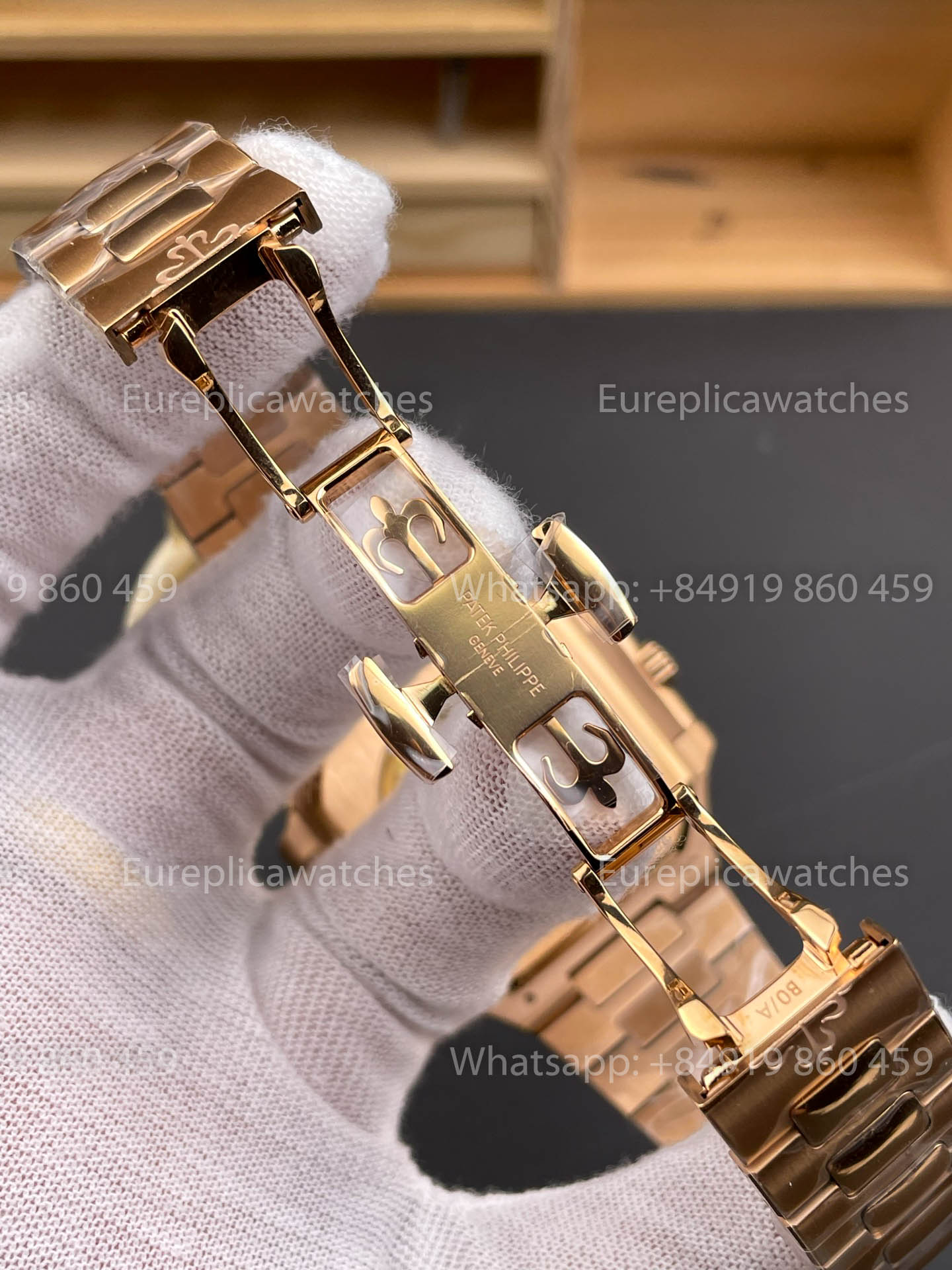 Patek Philippe Cubitus Series 5821 Rose Gold versão melhor 1:1 PPF Fabbrica