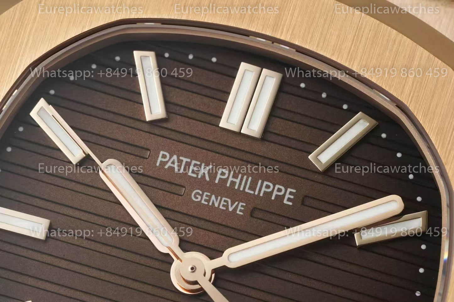 Patek Philippe Nautilus 5711R-001 Rosa Oro versione migliore 1:1 DDF Fabbrica Brown quadrante