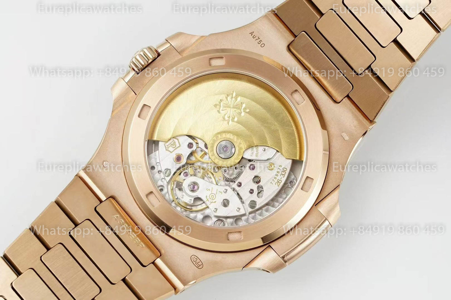 Patek Philippe Nautilus 5711R-001 Rosa Oro versione migliore 1:1 DDF Fabbrica Brown quadrante