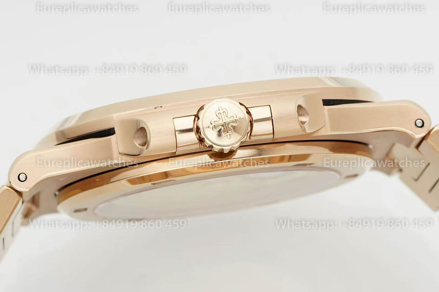 Patek Philippe Nautilus 5711/1R-001 Rosa Oro versione migliore 1:1 DDF Fabbrica Grigio quadrante