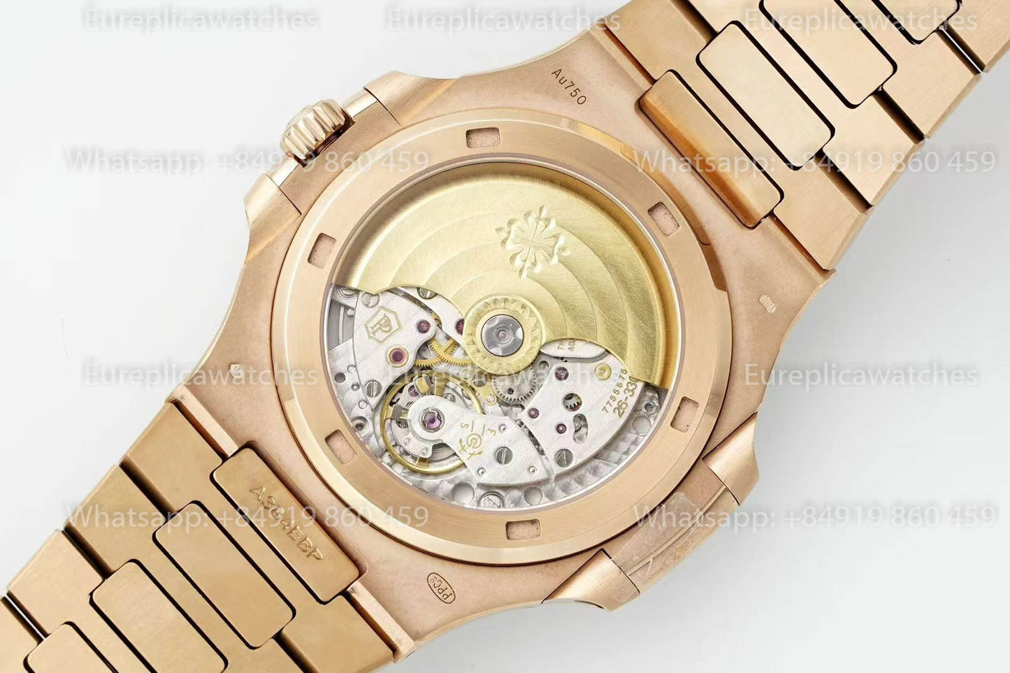 Patek Philippe Nautilus 5711/1R-001 Rosa Oro versione migliore 1:1 DDF Fabbrica Grigio quadrante