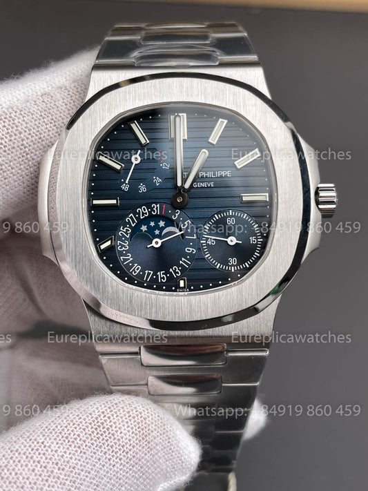 Patek Philippe Nautilus 5712/1A-001 Esfera azul 1:1 Mejor versión PPF Factory V3