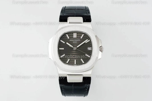 Patek Philippe Nautilus 5711 Pulseira de couro 1:1 Melhor versão DDF Factory