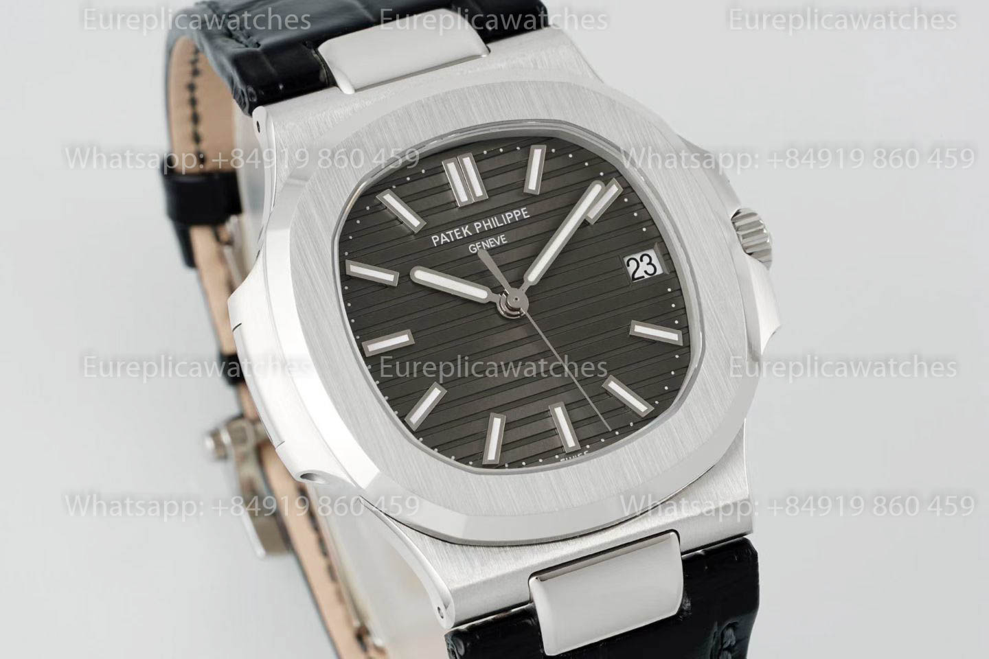 Patek Philippe Nautilus 5711 Pulseira de couro 1:1 Melhor versão DDF Factory