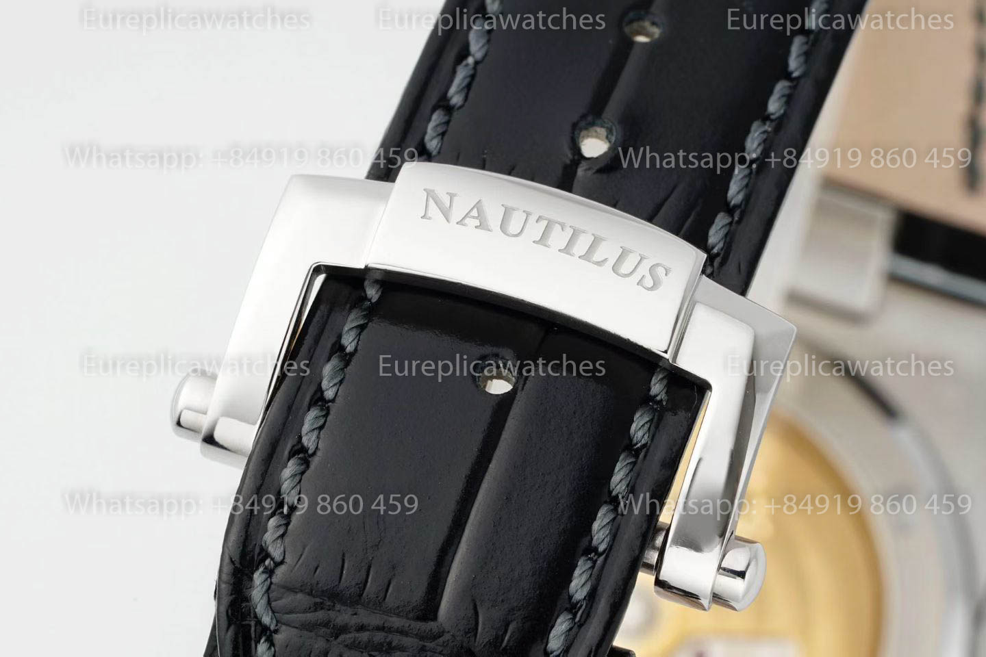 Patek Philippe Nautilus 5711 Pulseira de couro 1:1 Melhor versão DDF Factory