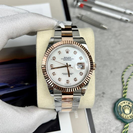 Rolex Datejust 41 126331 Rosa Oro Chapado en oro de GM Fabbrica