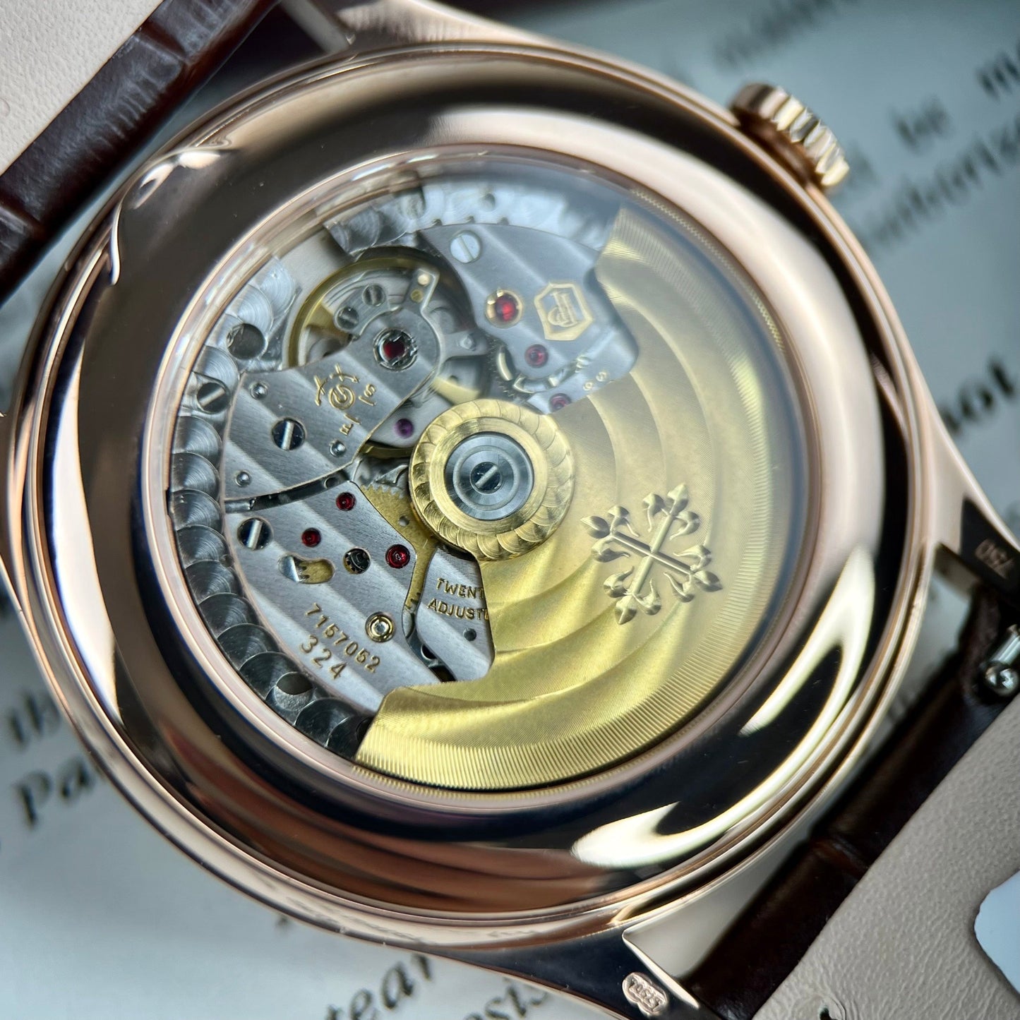 PATEK PHILIPPE COMPLICATIONS ANNUAL CALENDAR ROSE GOLD 5396R-011 Rose gold coated