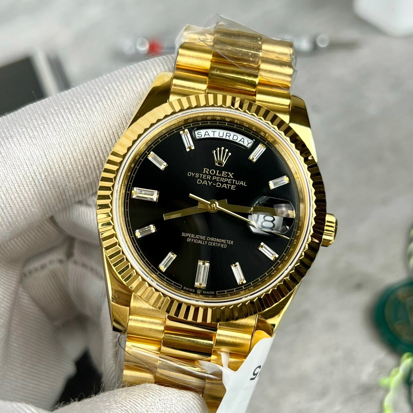 Rolex Day-Date 40 228398TBR Oro Filled 18k with 153 gram from GM Fabbrica