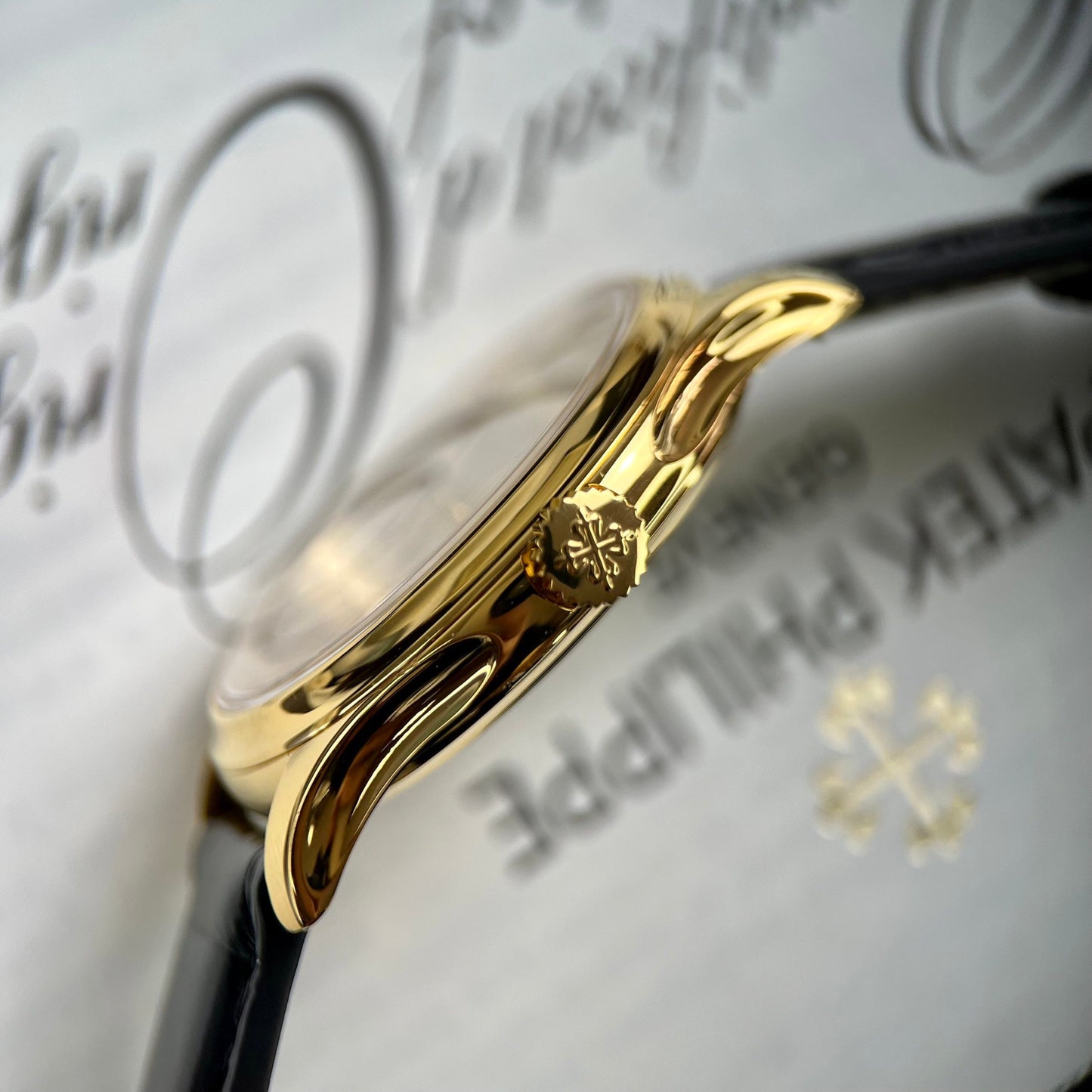 Patek Philippe Calatrava 5227J-001 coated 18k yellow Oro 3K Fabbrica