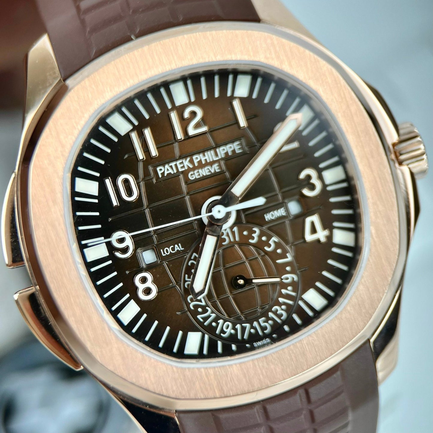 Patek Philippe 5164R-001 Aquanaut 40.8mm 18k Rose gold filled from ZF Fabbrica