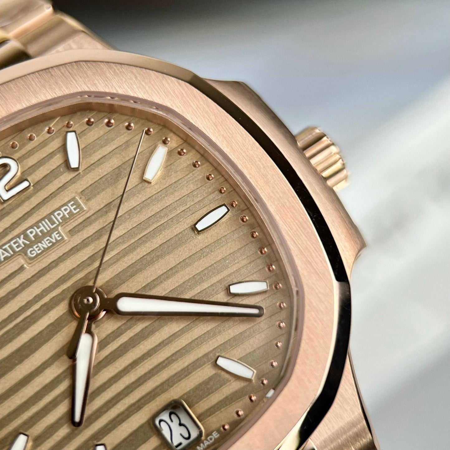 Patek Philippe Nautilus 7118/1R-010 Oro de 18 quilates relleno de 3K Fabbrica