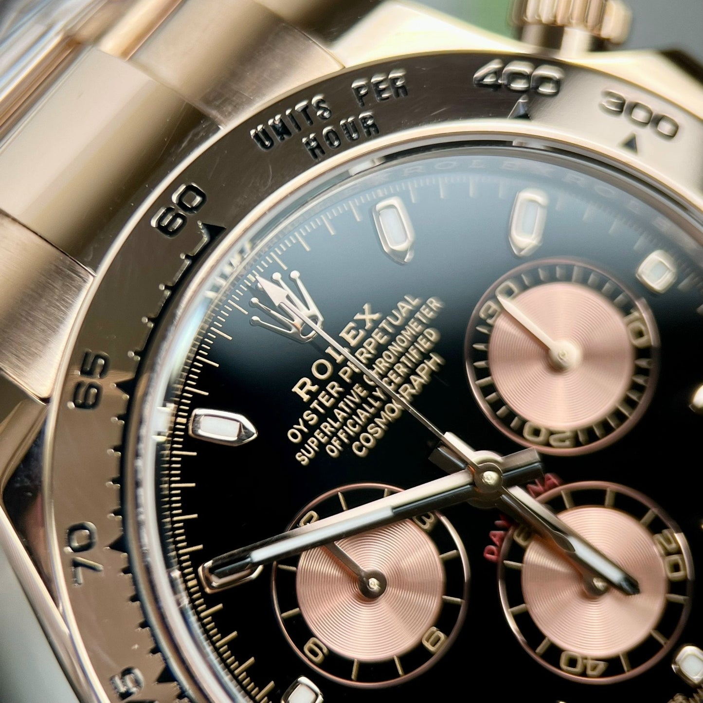 Rolex Cosmograph Daytona M116505-0008 18k Everose Oro Filled