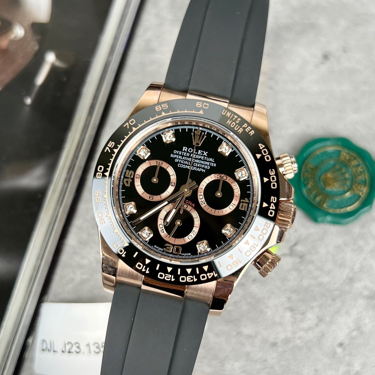 Rolex Cosmograph Daytona M116515ln-0057 custom 18k Oro filled from BT Fabbrica