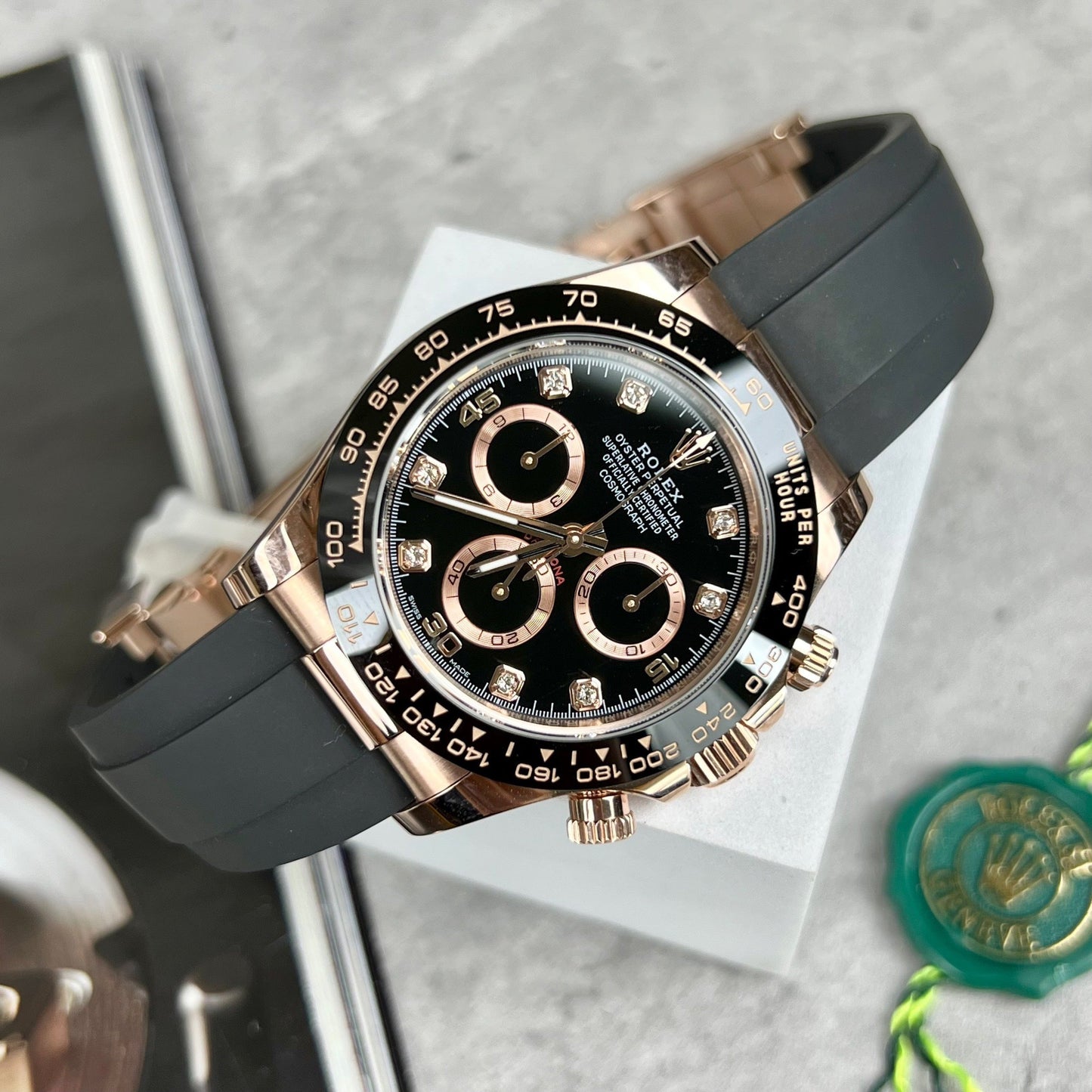 Rolex Cosmograph Daytona M116515ln-0057 custom 18k Oro filled from BT Fabbrica