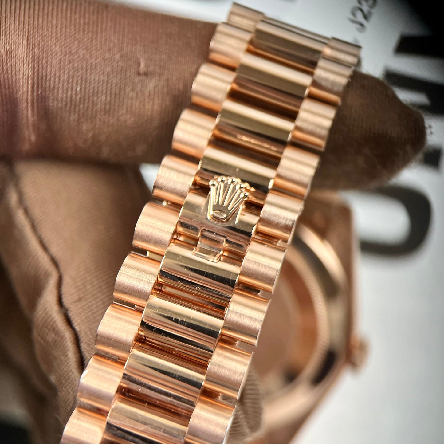 Rolex Oyster Day-Date 40mm chodmip 228235 coated 18k Rosa Oro Best 1:1 Edizione 130 gram