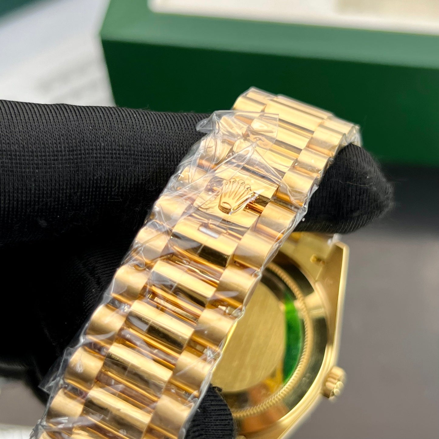 Rolex Day-Date 40 Men's Watch 228238-0006 coated 18k yellow Oro Best 1:1 Edizione