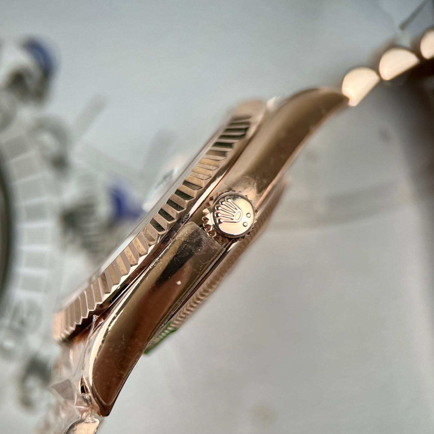 Rolex Day-Date 36mm M128235-0029 Best 1:1 Edizione coated 18k Rosa Oro 130 gram