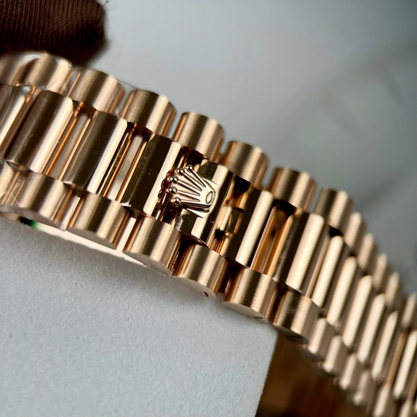 Rolex Day-Date 36mm M128235-0029 Best 1:1 Edizione coated 18k Rosa Oro 130 gram