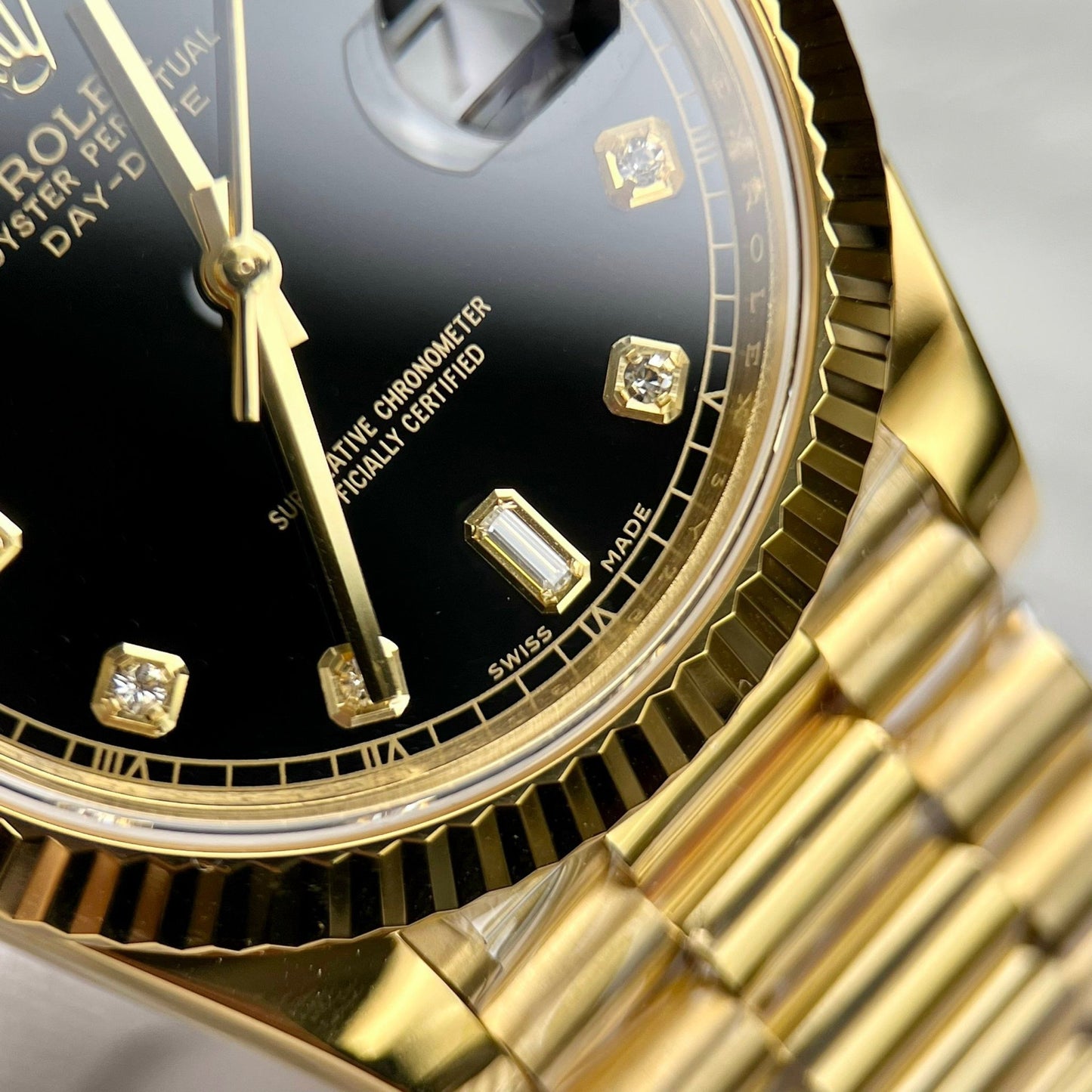 Rolex Day-Date 36 Oro Watch 118238-0111 Oro Filled 18k with 153 gram from GM Fabbrica