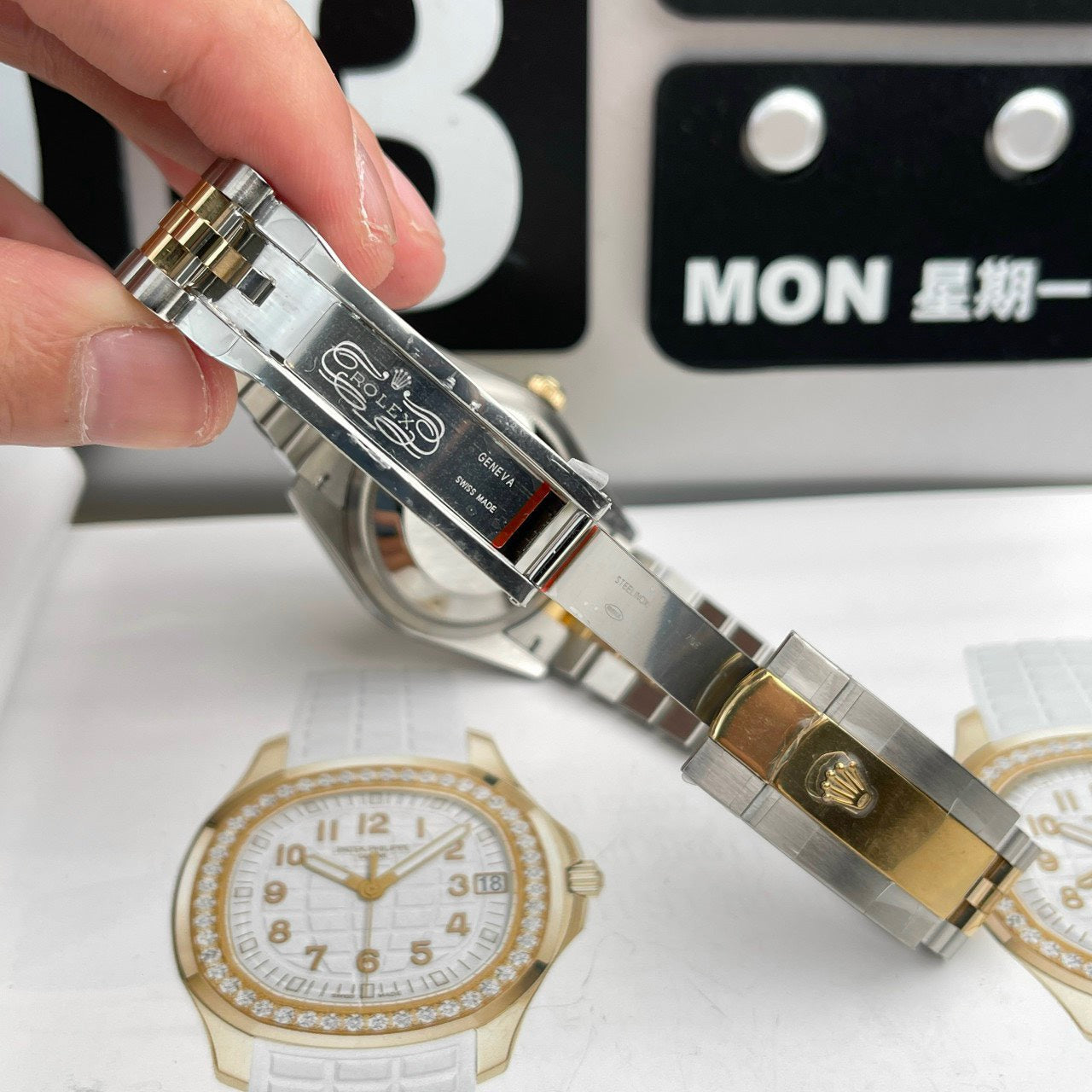 Rolex Datejust 36 126233 GM Fabbrica 1:1 edizione migliore 18K Oro Filled 36mm
