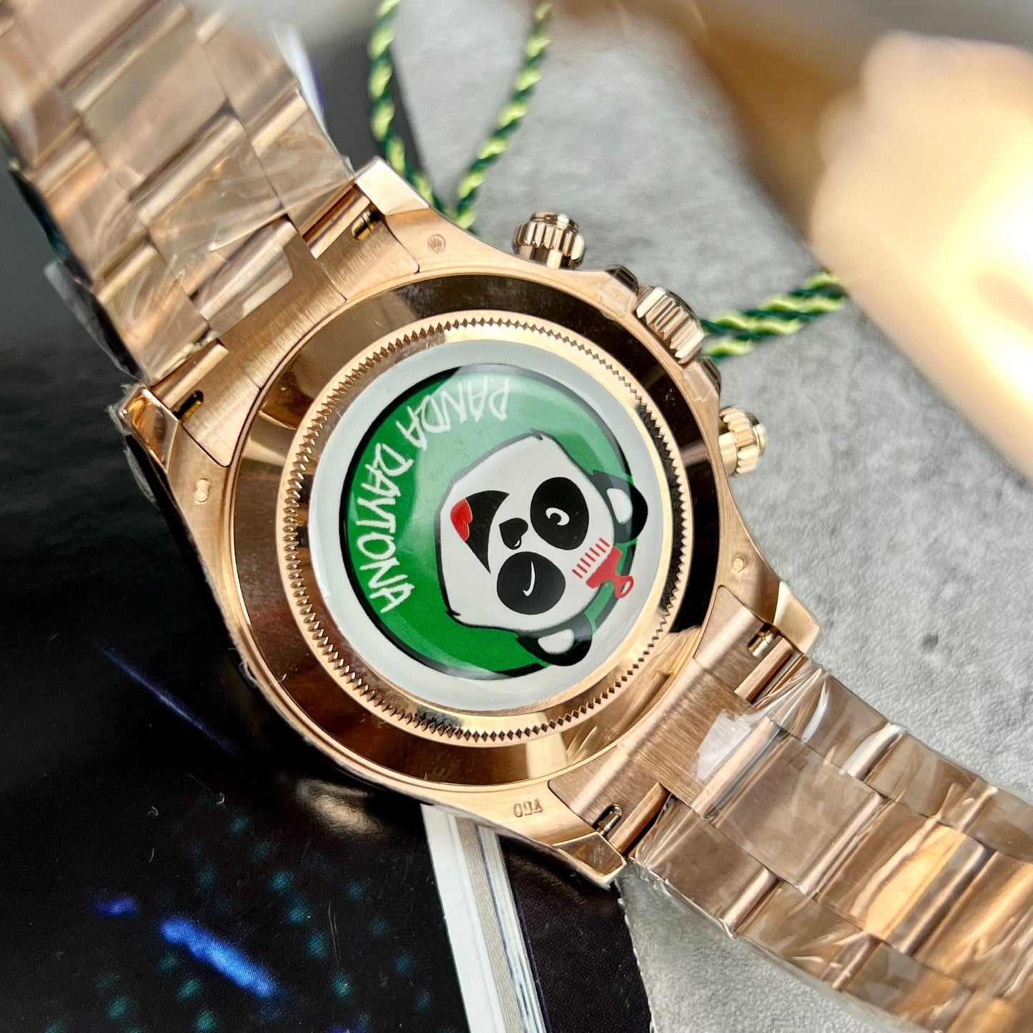 Rolex Daytona 116505 Rosa Oro cronografo 40mm Best 1:1 Edizione quadrante in meteorite BT Fabbrica