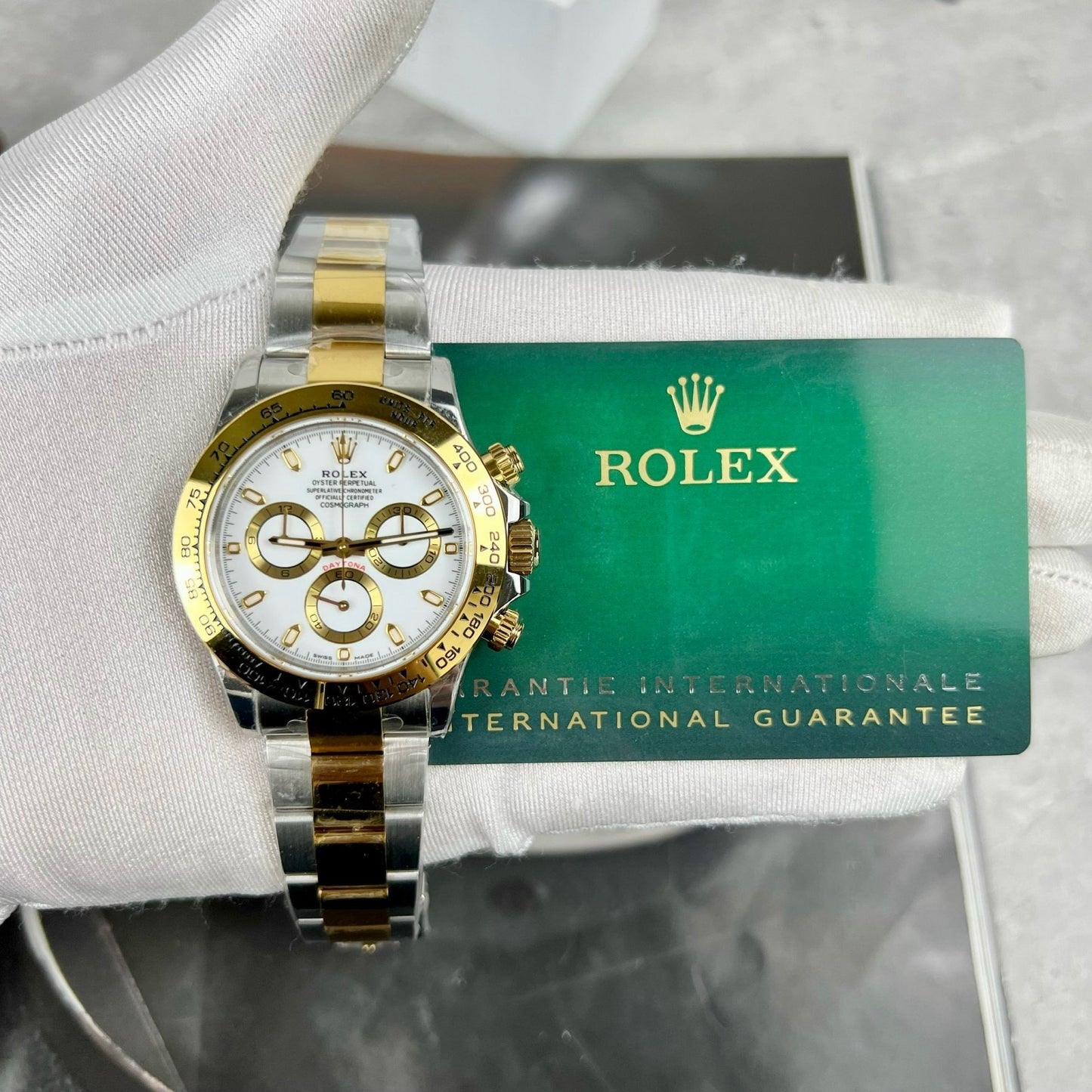 Rolex Cosmograph Daytona M116503-0001 1:1 edizione migliore BT Fabbrica quadrante bianco