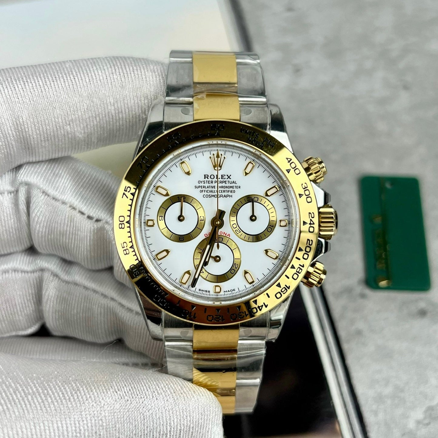 Rolex Cosmograph Daytona M116503-0001 1:1 edizione migliore BT Fabbrica quadrante bianco