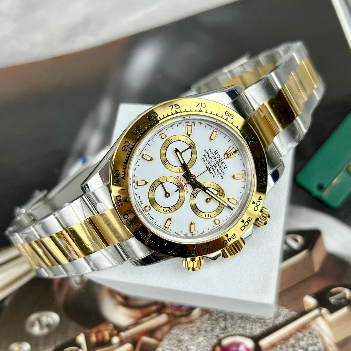 Rolex Cosmograph Daytona M116503-0001 1:1 edizione migliore BT Fabbrica quadrante bianco