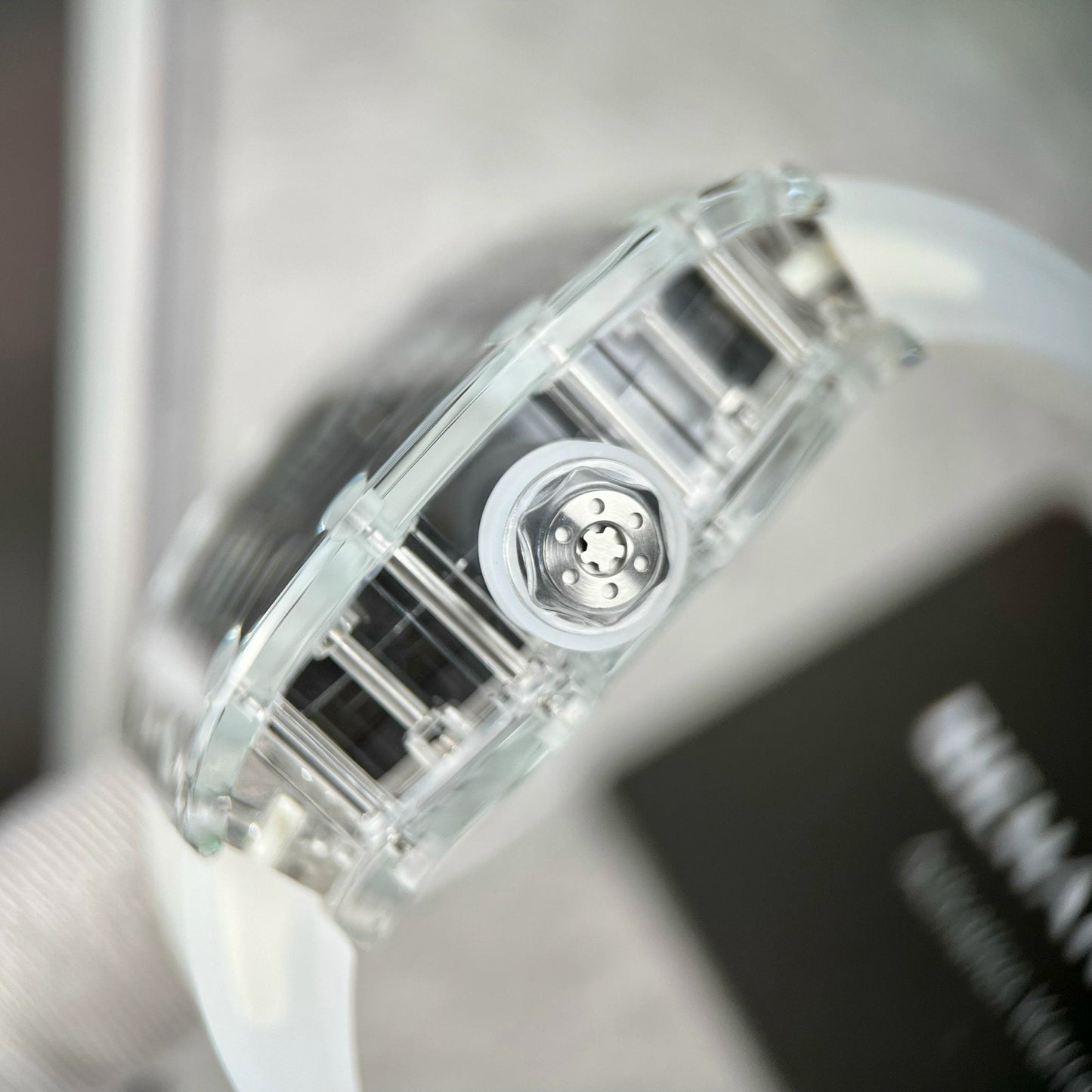 Richard Mille RM055 1:1 Best Edition RM Fabbrica Saphire case