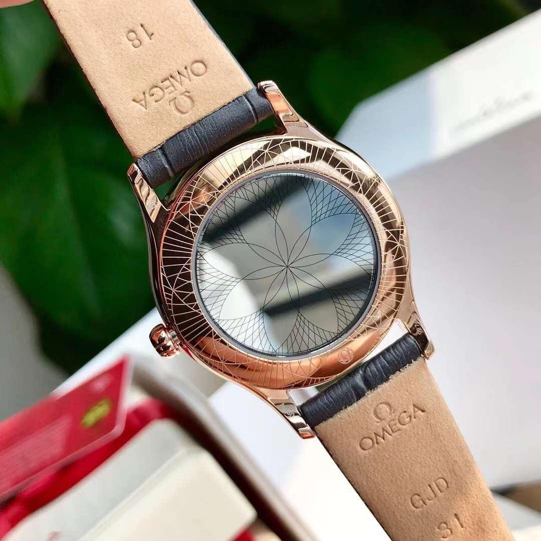 Omega De Ville Trésor Quartz 36 mm 428.58.36.60.02.001 Swiss Original movimento