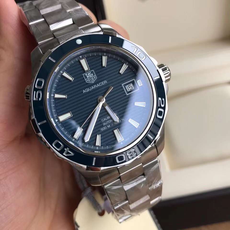 Tag Heuer Aquaracer WAK2111.BA0830 500 Automatic 41mm Swiss Original movimento