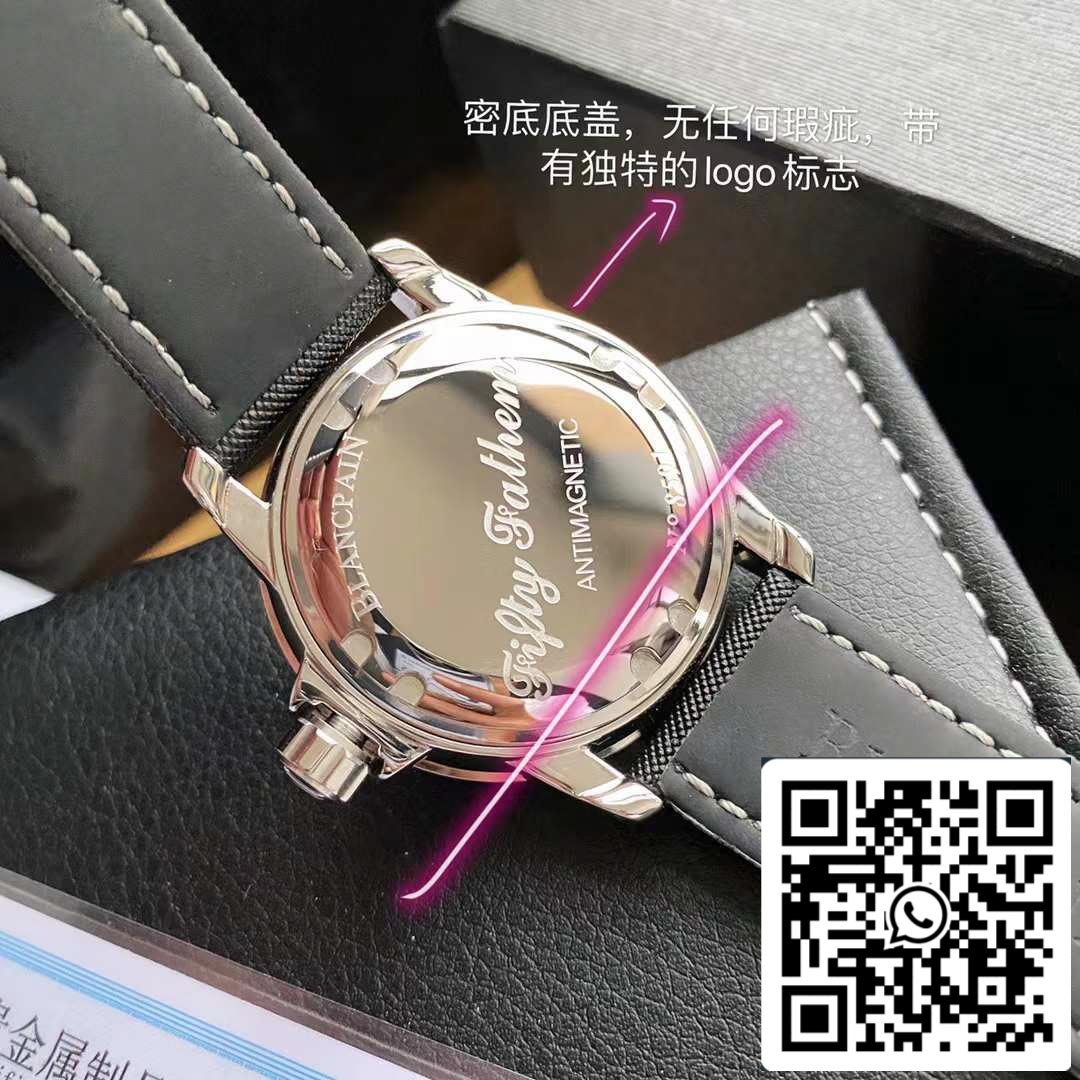 Blancpain Fifty Fathoms 5015-1130-52 Movimento original suíço