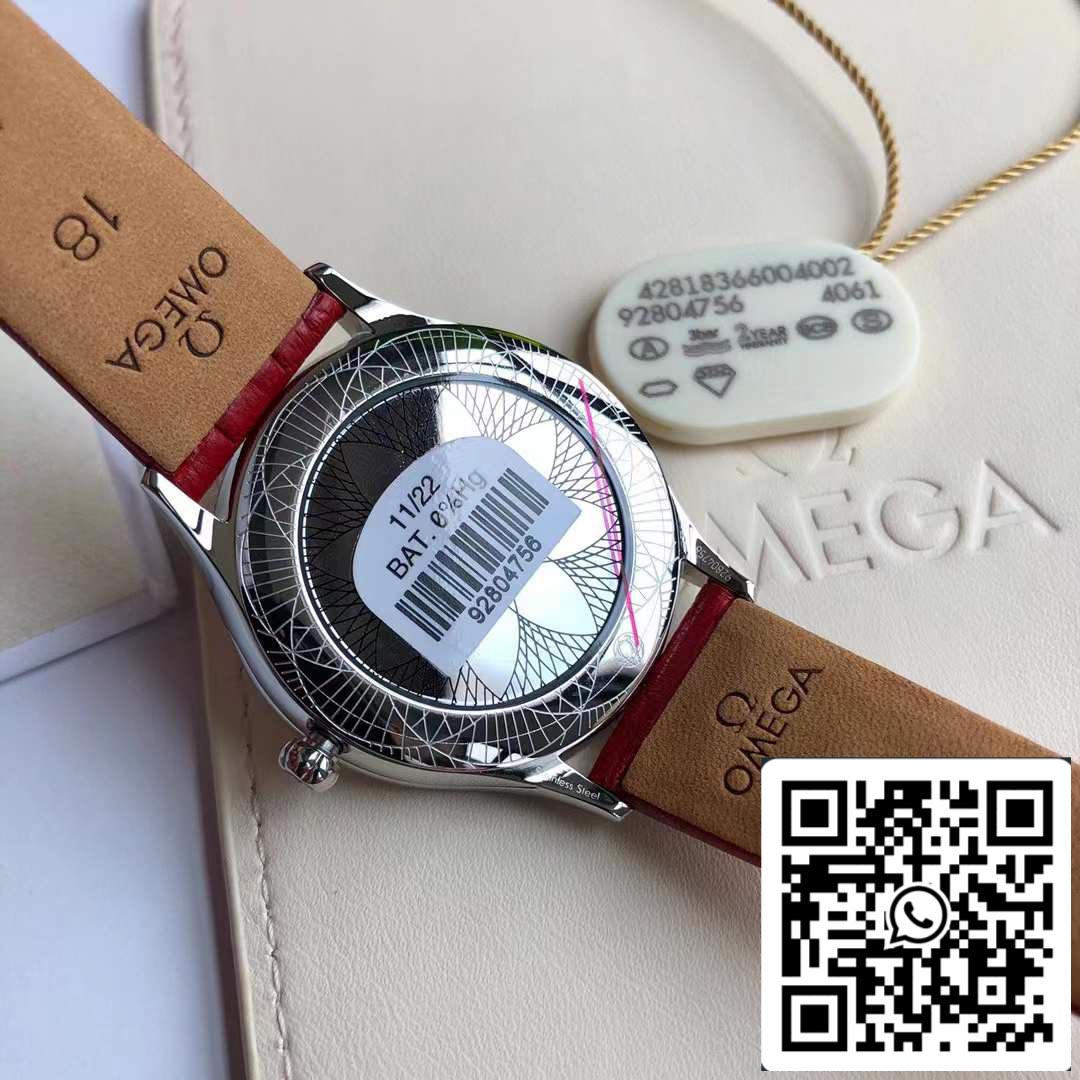 Omega De Ville Trésor Quartz 36 mm 428.18.36.60.04.002 Swiss Original movimento
