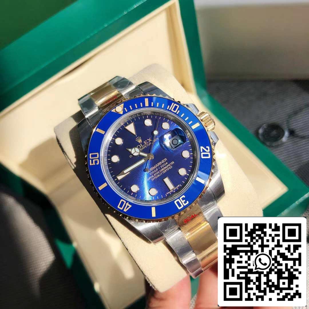 Rolex Submariner Date Blue Bezel Blue Dial 126613LB 41mm - ETA 2836 Swiss Original movimento