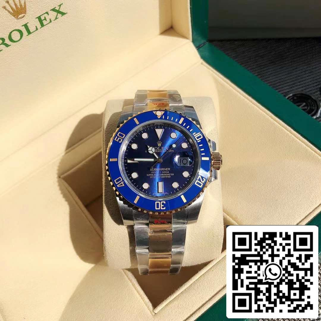 Rolex Submariner Date Blue Bezel Blue Dial 126613LB 41mm - ETA 2836 Swiss Original movimento