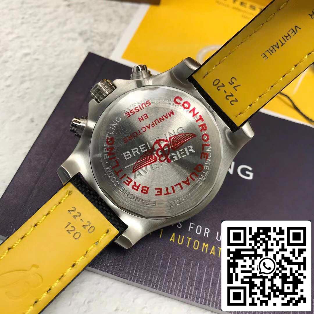 Breitling Avenger Chronograph 45 A133171A1B1X1- Swiss Original movimento Best 1:1 Edition