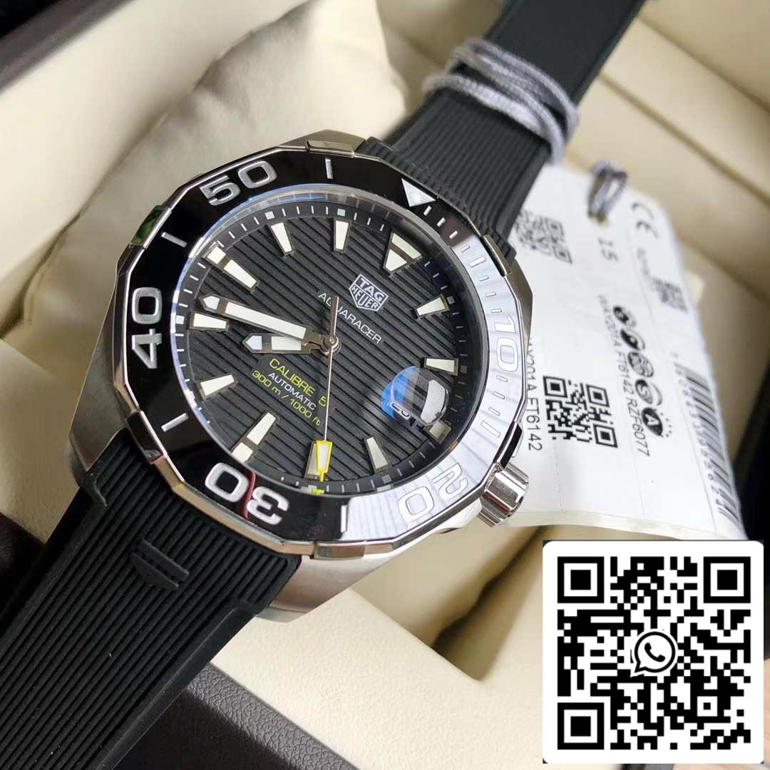 Tag Heuer Aquaracer WAY201A.FT6069 Calibre 5 43mm - movimento original suíço