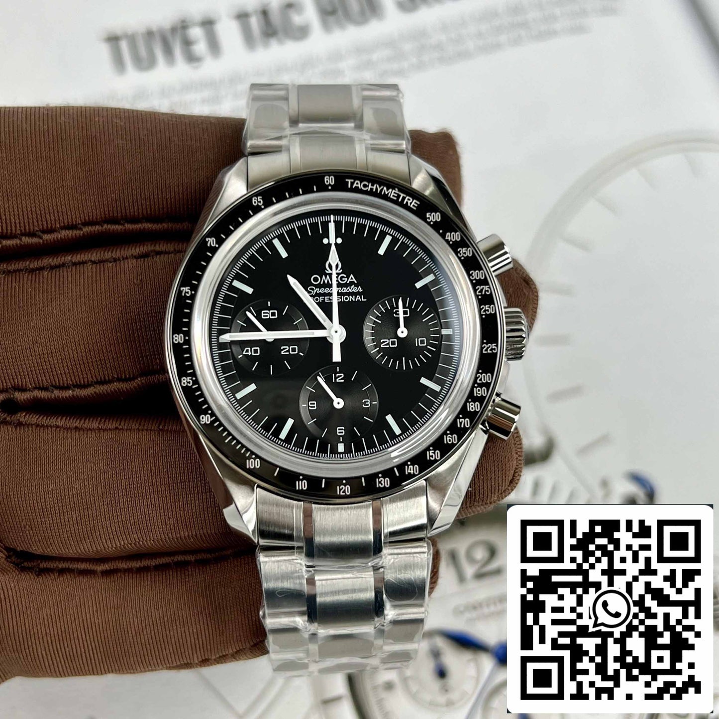 Omega Speedmaster 311.30.42.30.01.005 1:1 Best Edition OM Fabbrica Black Dial