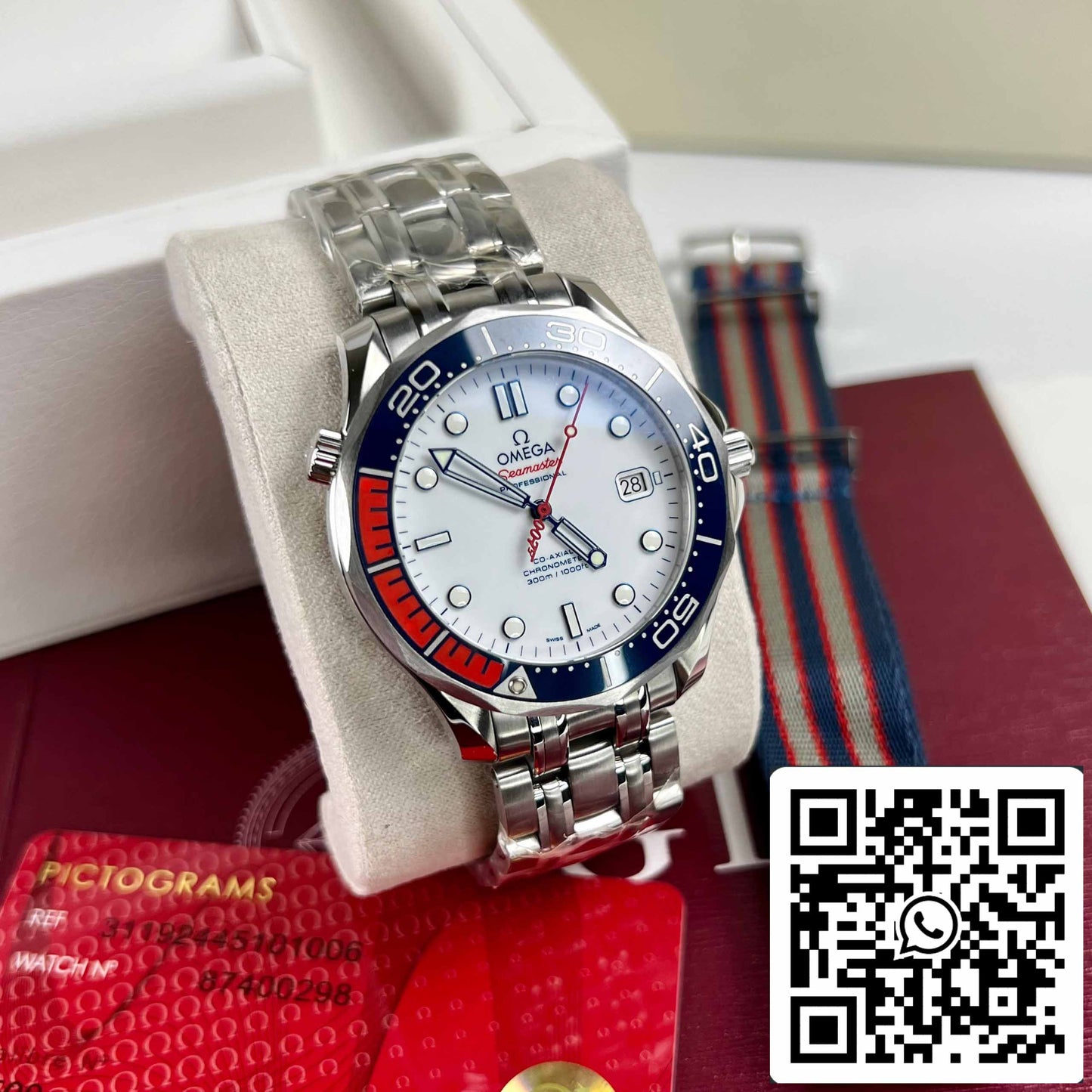 Omega Seamaster Diver 300M Commander's 007 limited Watch 1:1 Best replica watch
