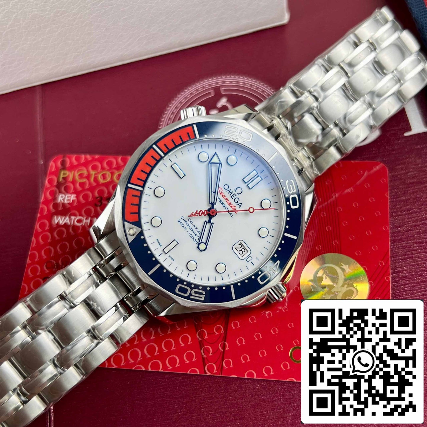 Omega Seamaster Diver 300M Commander's 007 limited Watch 1:1 Best replica watch