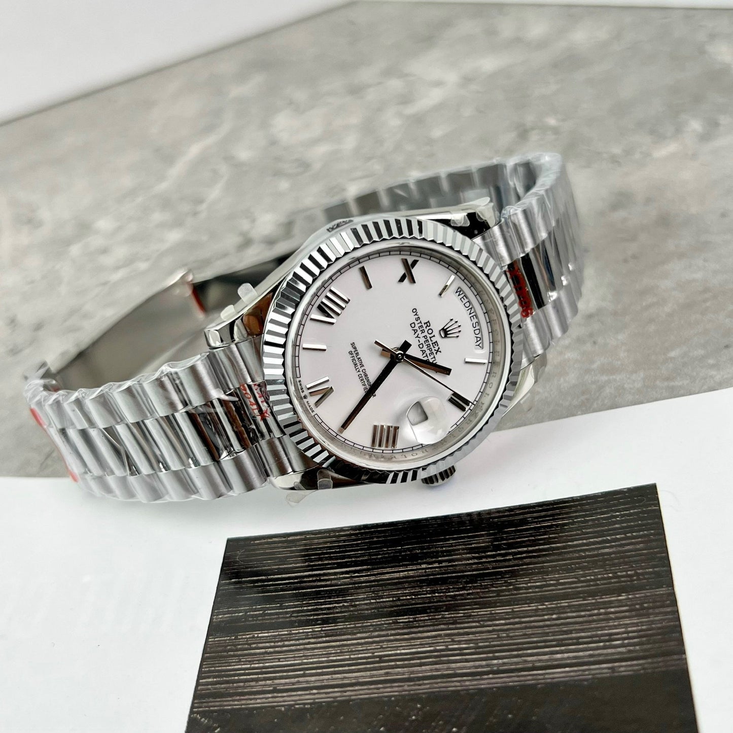 Rolex Day Date 40mm 228238 President Bianco Roman Best 1:1 Edizione GM Fabbrica V2