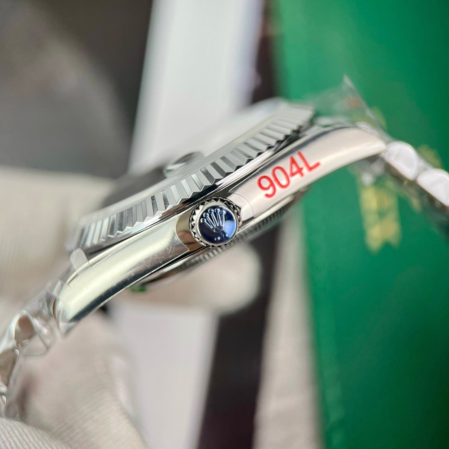 Rolex Day Date M228236-0007 1:1 edizione migliore GM Fabbrica V2 quadrante blu