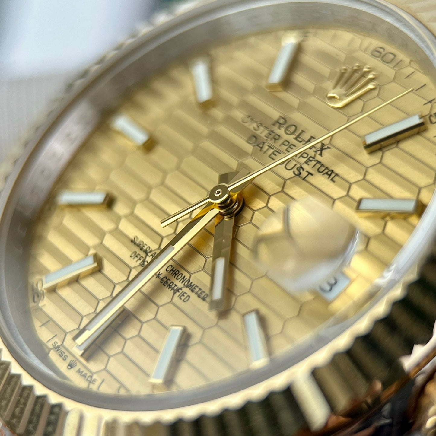 Rolex Datejust 41 126333-0022 Best 1:1 Edizione 18K Oro Wrapped