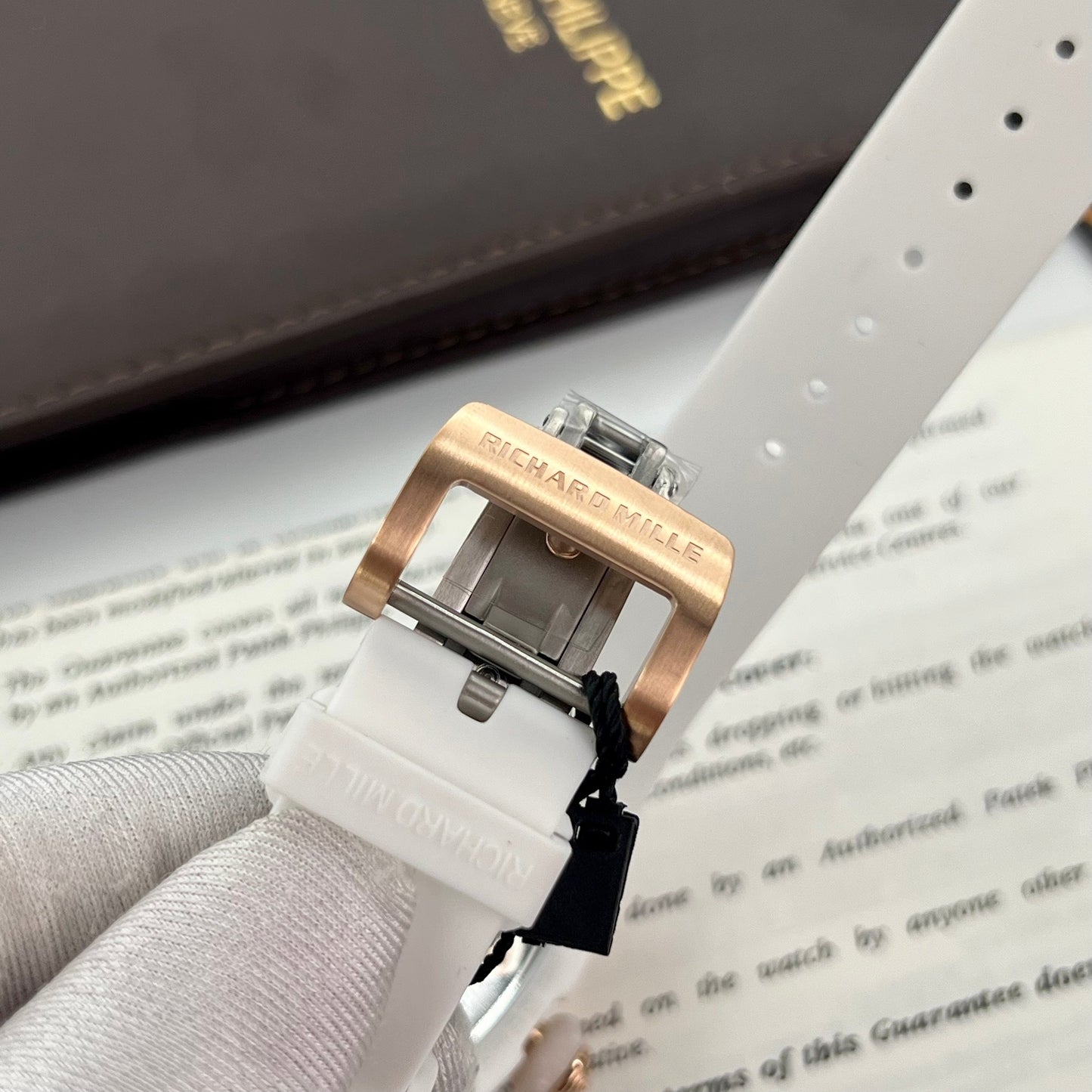 Richard Mille RM 07-01 1:1 Best Edition RM Fabbrica White Ceramic Case