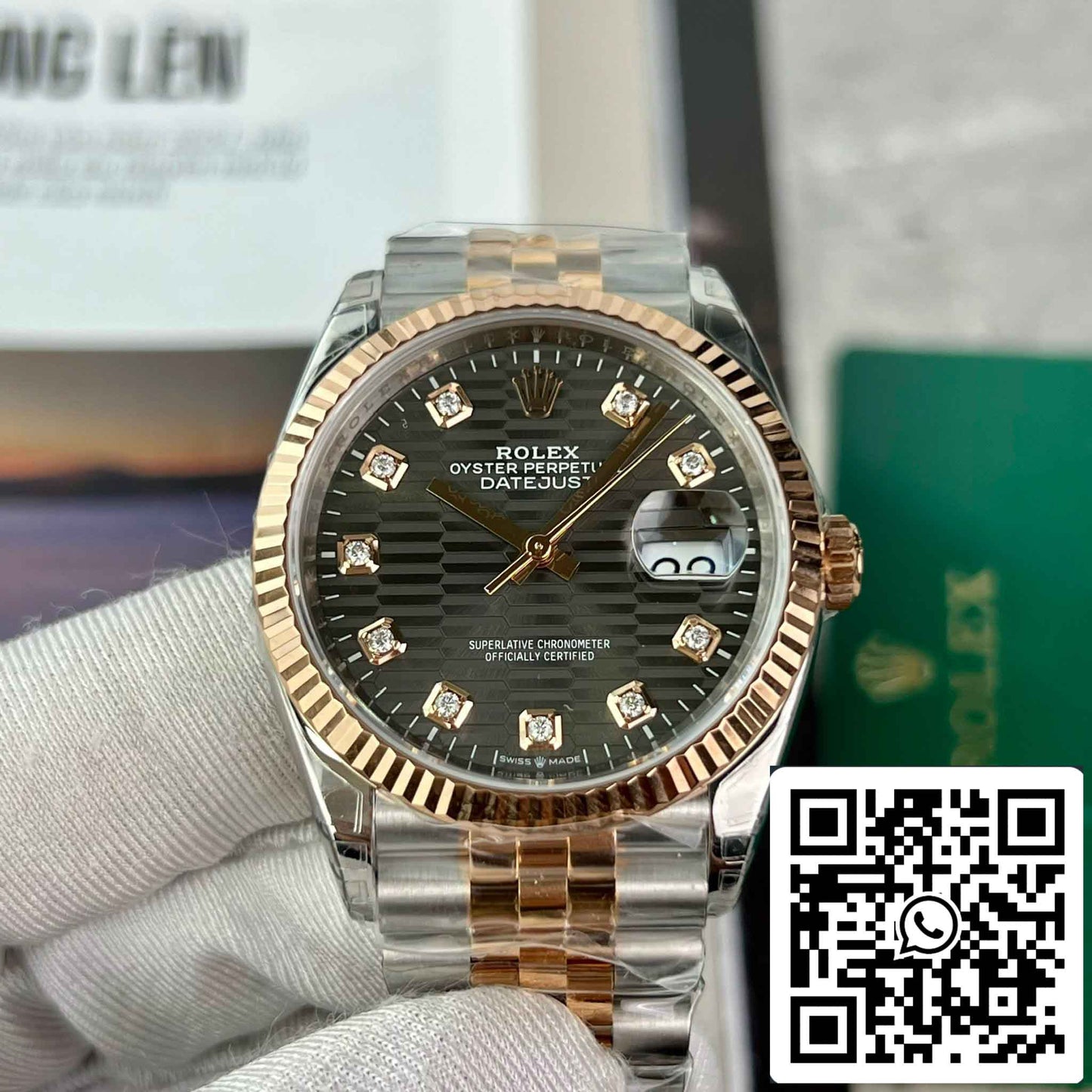 replica Rolex Datejust 126231-0041 Watch 36mm Best 1:1 Edizione VS Fabbrica
